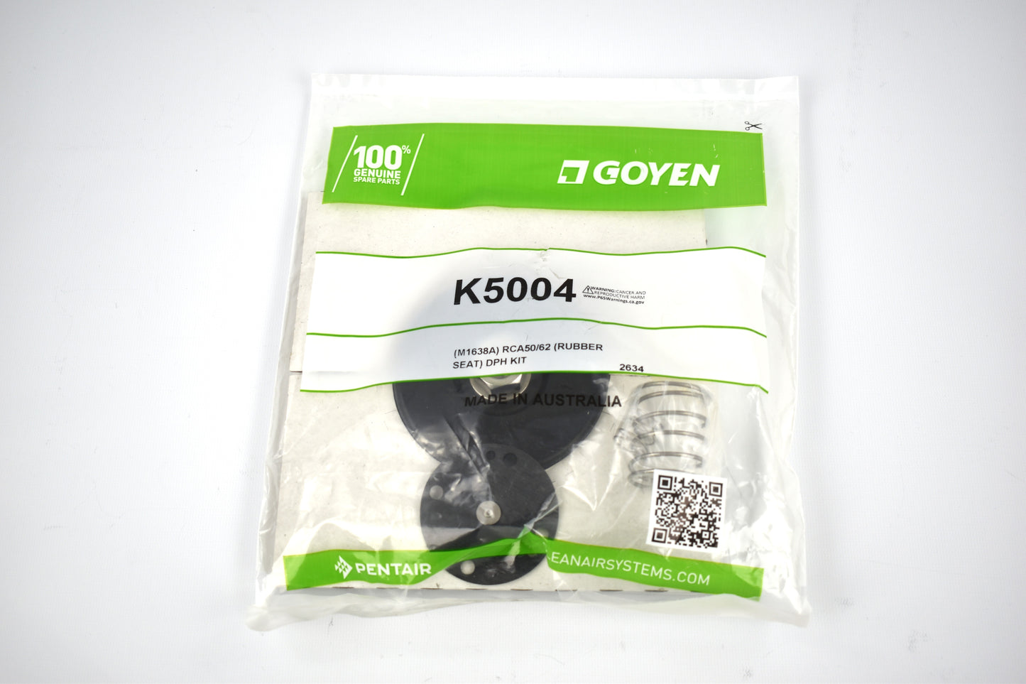 Goyen K5004 (M1638A) Diaphragm Kit