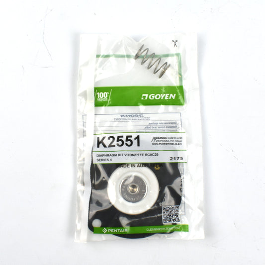 Goyen K2551 Viton Diaphragm Repair Kit