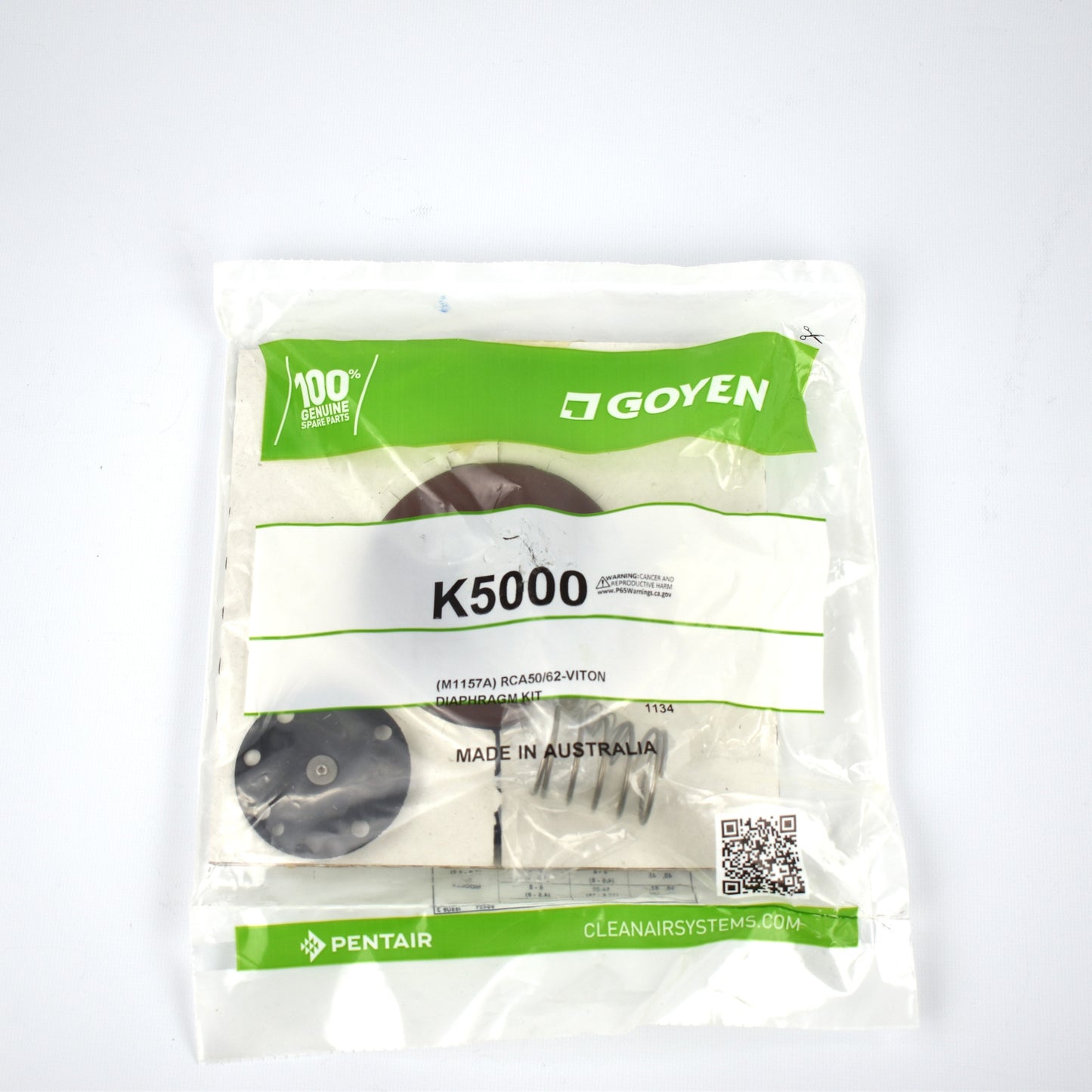 Goyen K5000 (M1157A) Diaphragm Kit